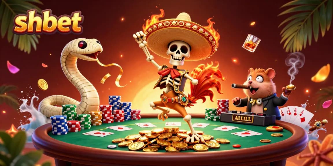 Experience winning moments at shbet with lively casino characters and vibrant gambling elements.