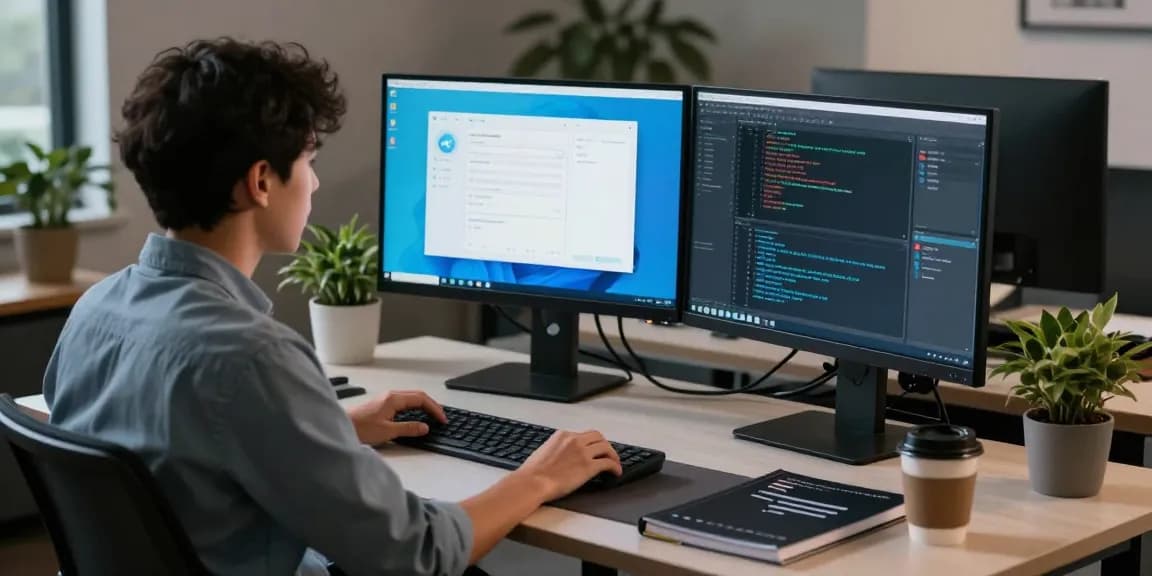 Seamless integration of 纸飞机中文版 in a modern tech workspace with coding and collaboration tools.