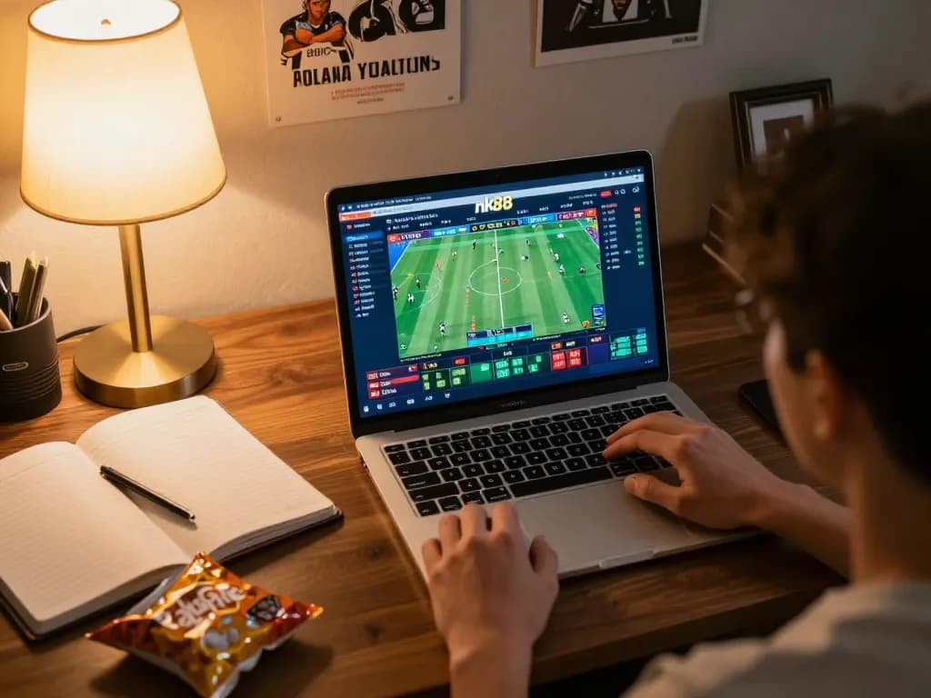 Place strategic bets on nk88's interface in a cozy home betting environment