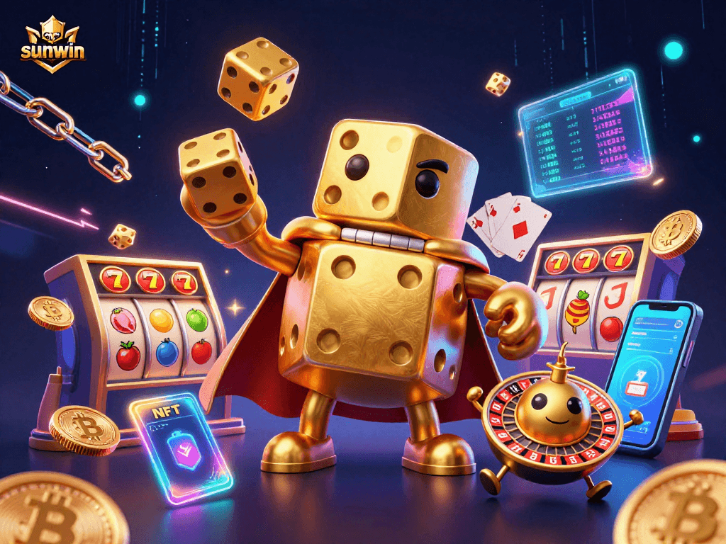 Engage in thrilling gaming adventures with sunwin's animated casino scene featuring rich visuals.