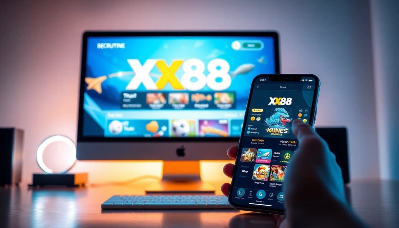 Experience the excitement of online gambling with XX88's innovative platform.