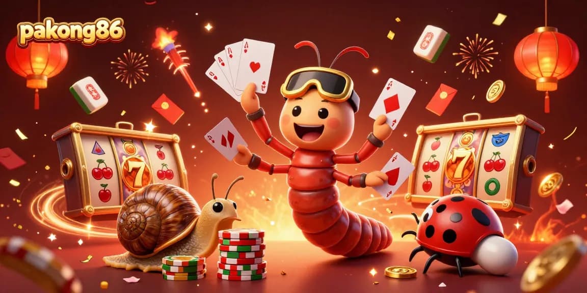 Experience the thrilling excitement of pakong86 at the casino with dynamic slot reels and colorful fun.