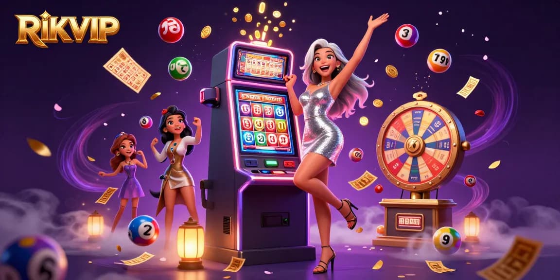 RIKVIP offers thrilling jackpot opportunities with explosive celebrations around slot games.