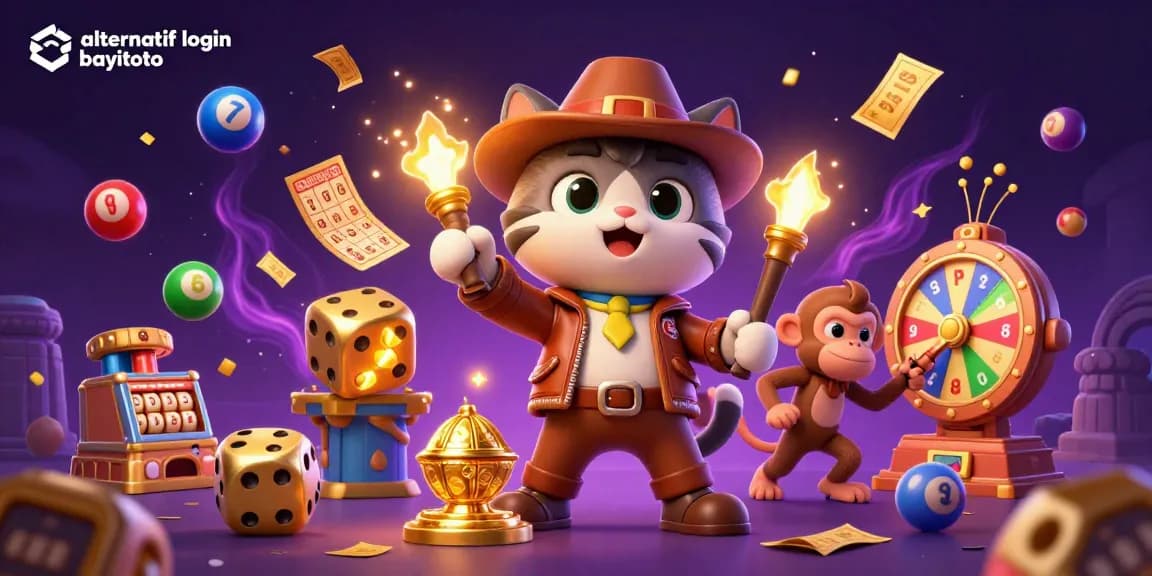 Uncover exciting treasures in the world of alternatif login bayitoto with vibrant casino artifacts.