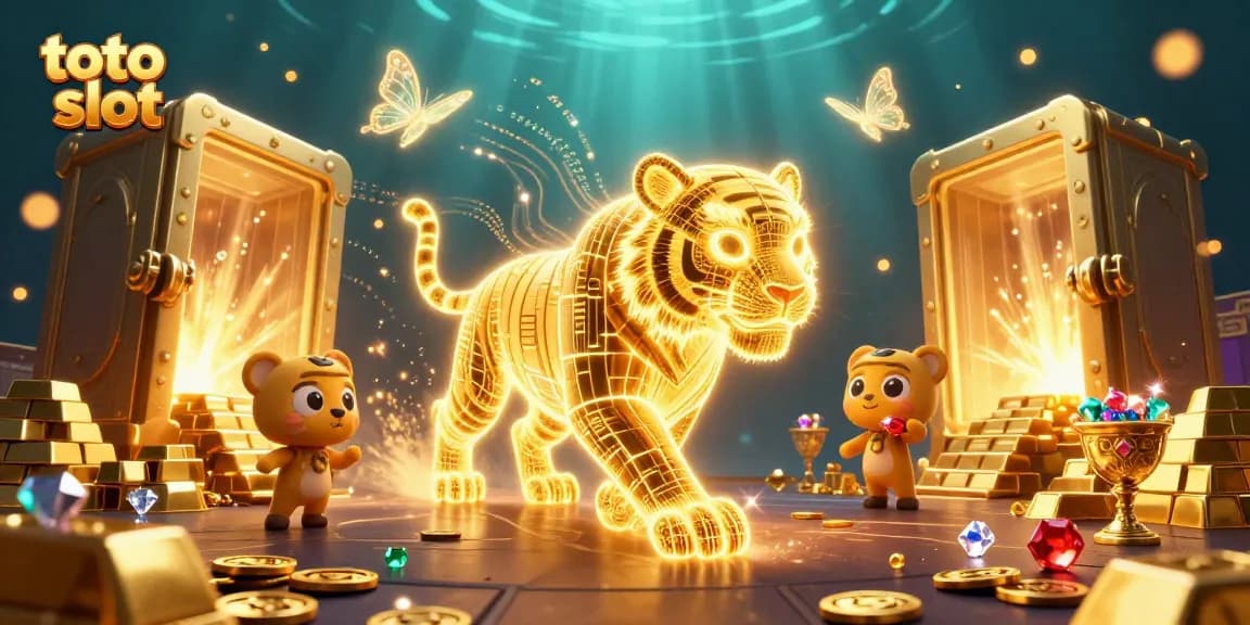 Experience the thrill of toto slot gameplay in a vibrant digital casino with stunning visuals.