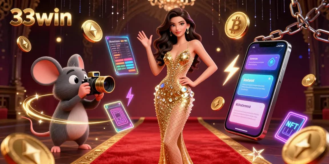 Engage with thrilling games at 33win, featuring a glamorous atmosphere with cryptocurrency features.
