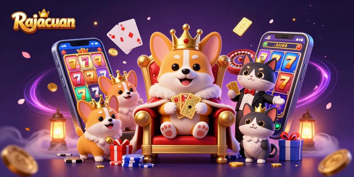Rajacuan menyediakan akses kustom untuk game dengan interface modis dan fitur unggulan.