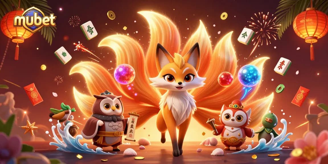 Experience vibrant gaming action with mubet's enchanting casino illustration featuring a mystical scene.