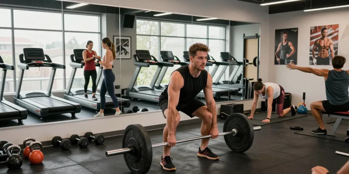 Experience the Official Prime Pharma Steroid Shop with energetic fitness sessions in a modern gym environment.