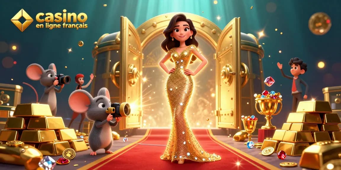Jouez au casino en ligne français avec des personnages 3D glamours et des trésors scintillants.