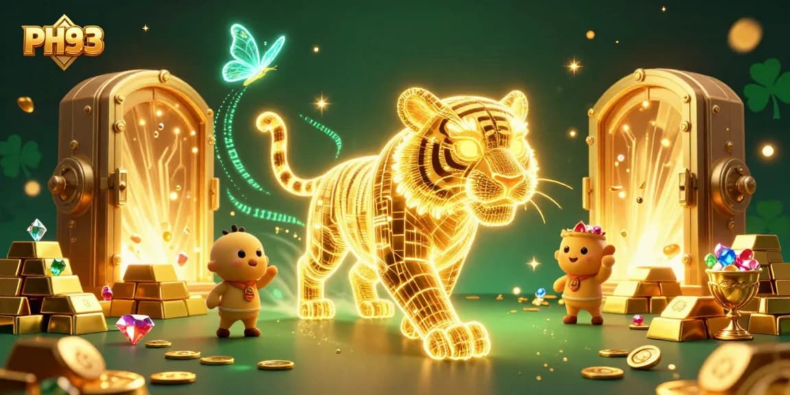 Experience thrilling gameplay with PH33 casino's dazzling treasures and vibrant 3D visuals in a captivating digital landscape.