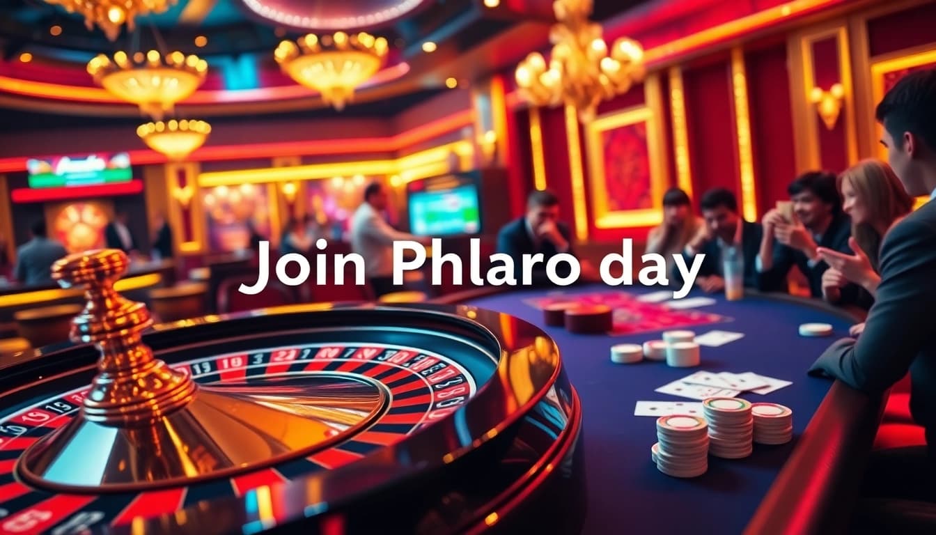 Join Phlaro today and enjoy an exciting gaming experience at a luxurious casino table.