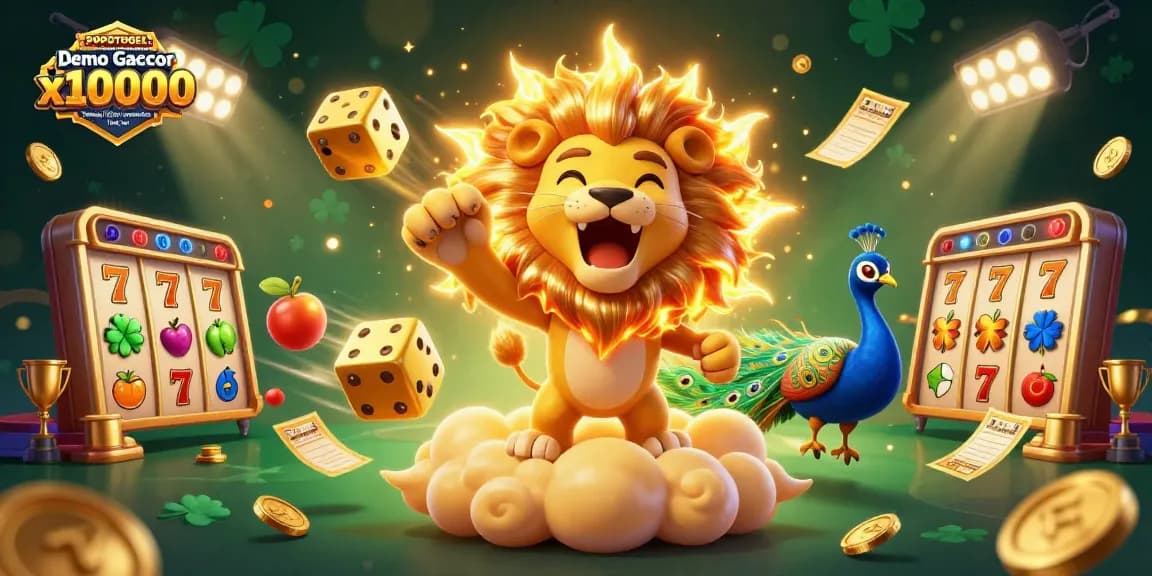 Experience POPOTOGEL: Semangat Pusat Akun Slot Demo Gacor x10000 Mahjong | PG Soft | Pragmatik Play Hari Ini through exhilarating slot games surrounded by vibrant characters and dynamic elements.