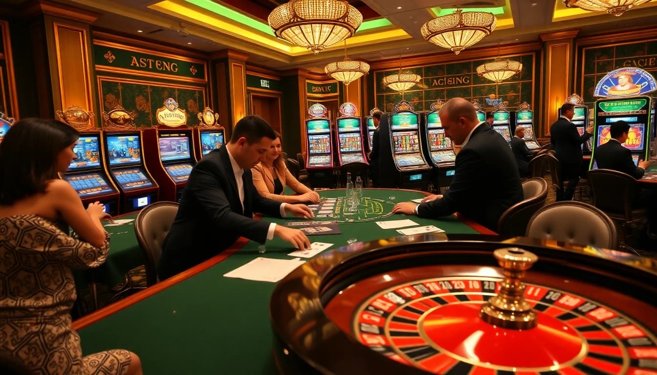 Join the winning excitement at https://e2bet-games.com/ with a dynamic casino scene showcasing thrilling gameplay.