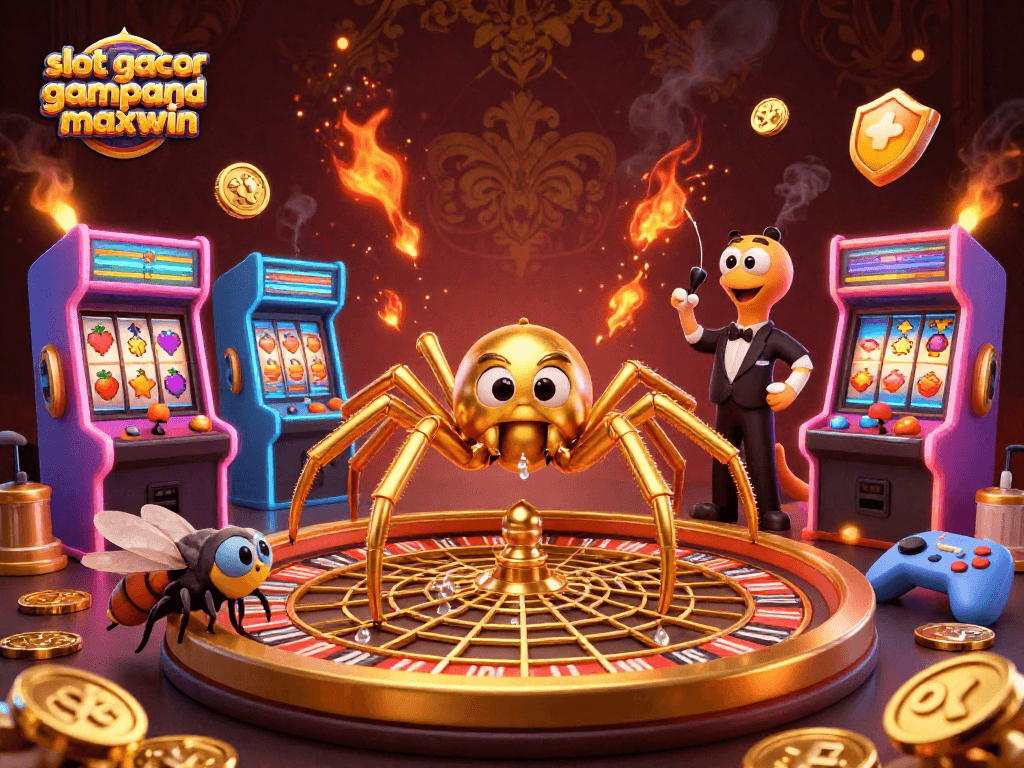 Spin the golden web of fortune with slot gacor gampang maxwin for exciting wins at the casino