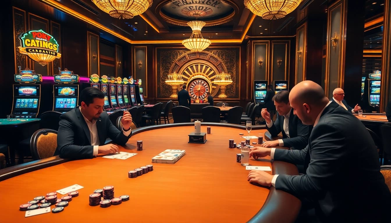 Experience the excitement of the top club casino with thrilling poker and slot games.
