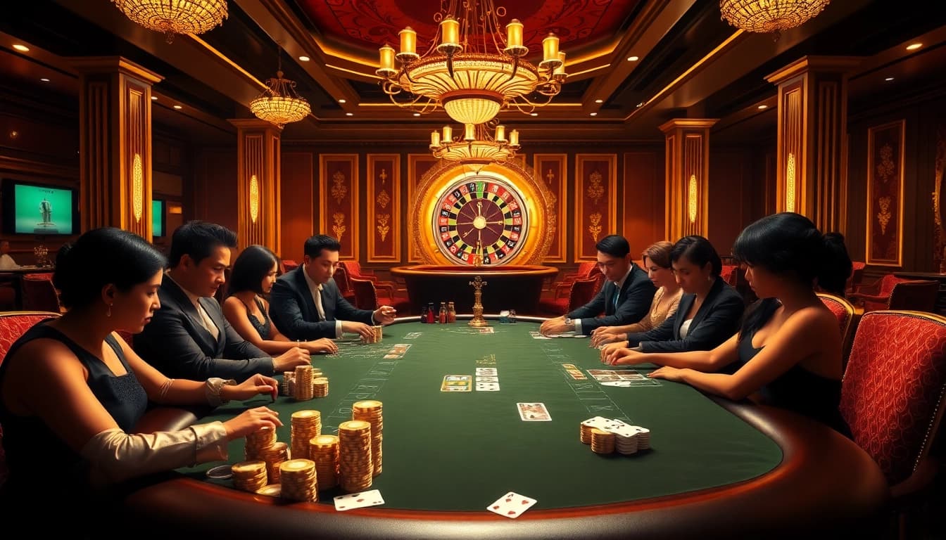 Experience the thrill of gaming at Trang chủ Vuabai9 with a vibrant, high-stakes poker scene.