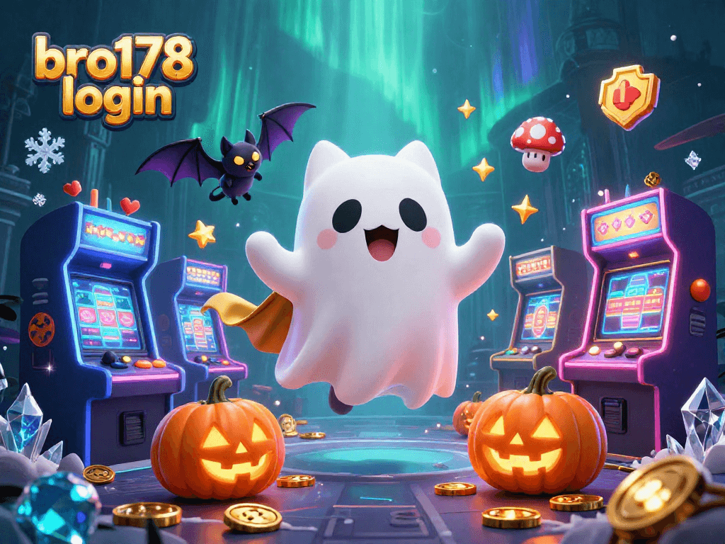 Masuk ke bro178 login dan nikmati permainan kasino dengan kucing hantu dan kelelawar bersayap emas.