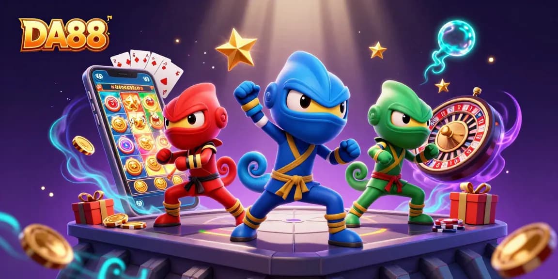 Play DA88 and experience thrilling gameplay with vibrant gaming elements in action.