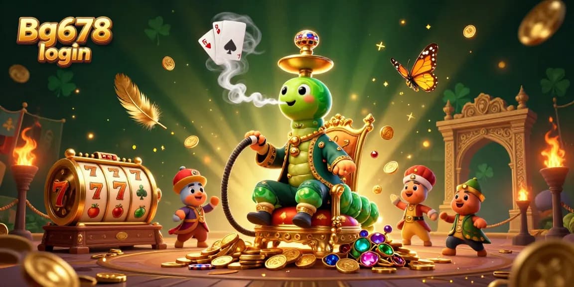 Engage with Bg678 login through an elaborate 3D casino scene full of energetic elements.
