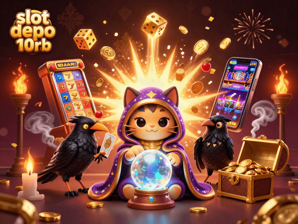 Engage with innovative slot depo 10rb gaming characters amidst a jackpot explosion.