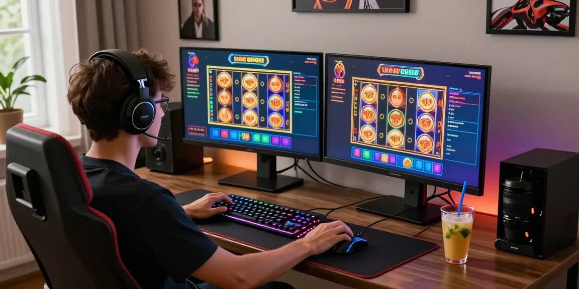 Exciting gaming environment showcasing link alternatif raja328 for online gambling enthusiasts.
