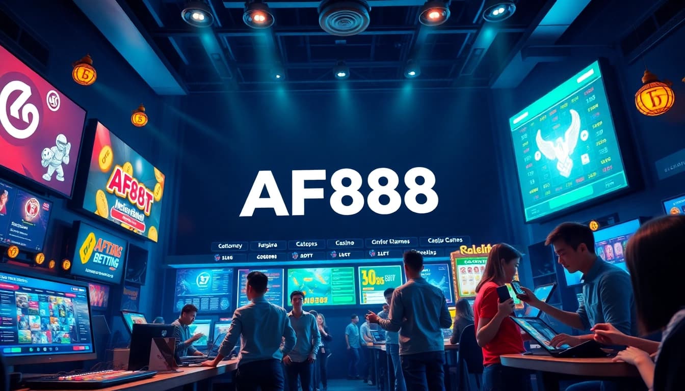 AF88 online betting platform with engaging games and user-friendly interface