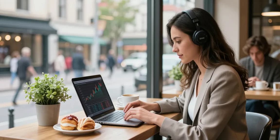 Rokok88 analysis in a dynamic café setting with urban vibes.