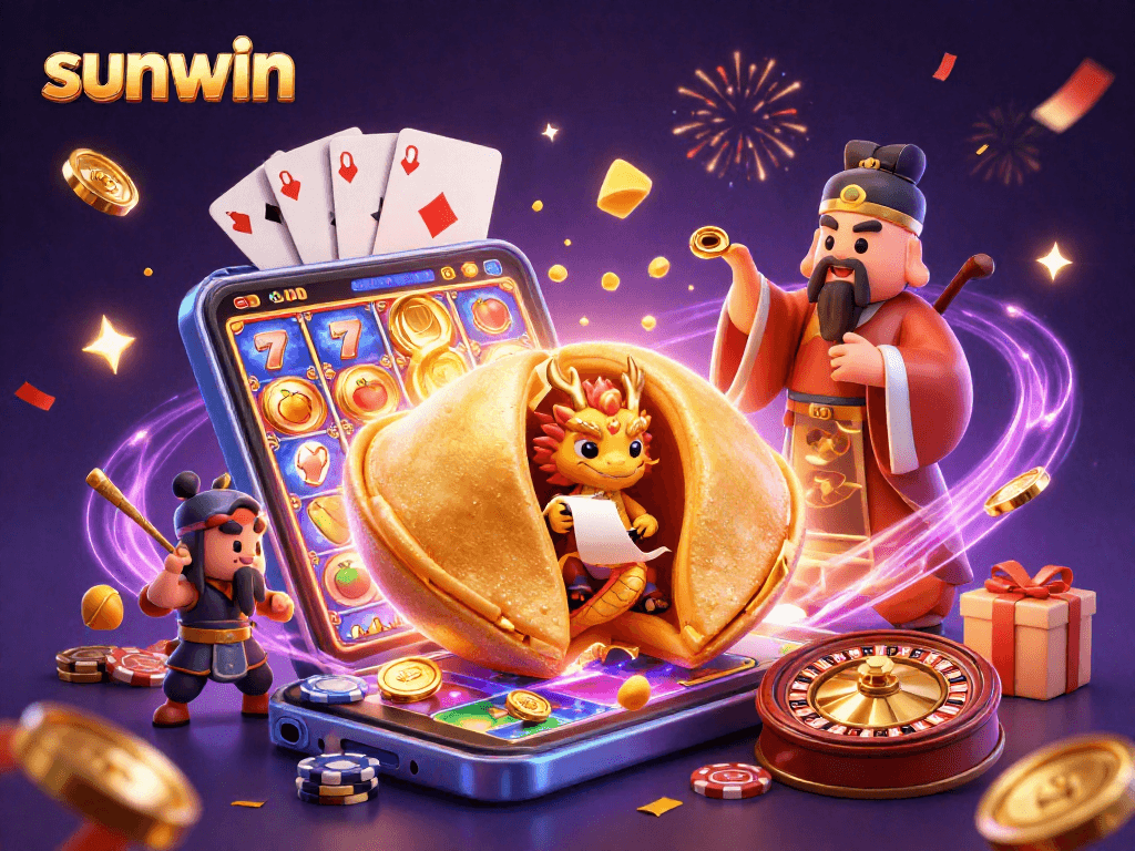 Engage with sunwin's vibrant slot games featuring colorful characters and festive elements.