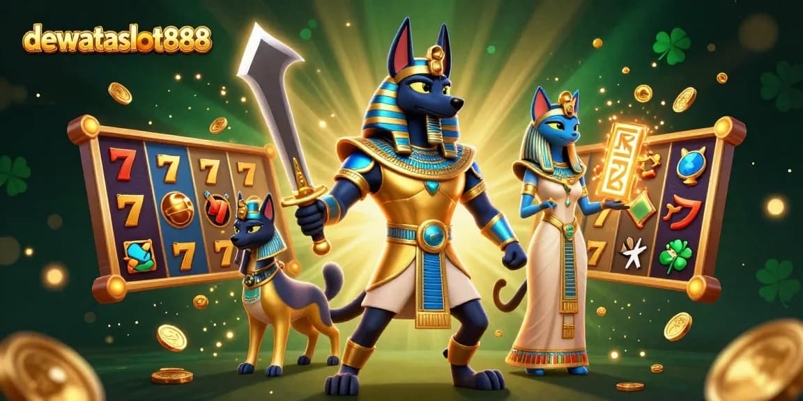 Putar slot di dewataslot888 dengan Anubis dan Bastet, meraih jackpot menggiurkan!