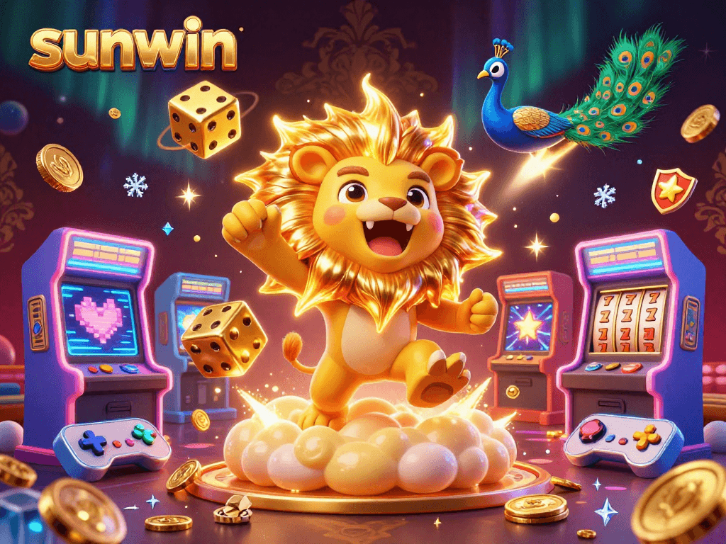 Experience an exciting casino adventure with sunwin's vibrant 3D cartoon characters and games.