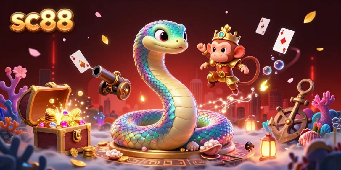 Win exciting prizes at SC88 while enjoying vibrant games illuminated by dazzling treasures.