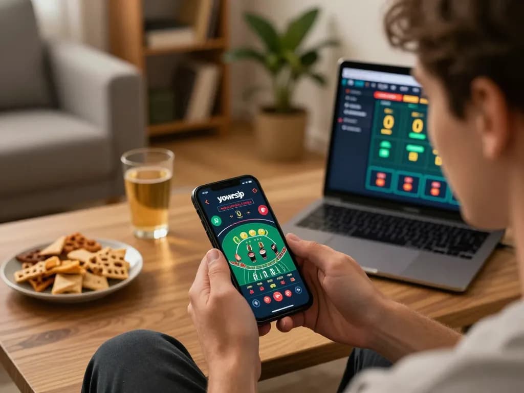 Engaging gameplay on yowesjp app showcasing live dealer blackjack, enhanced user experience.