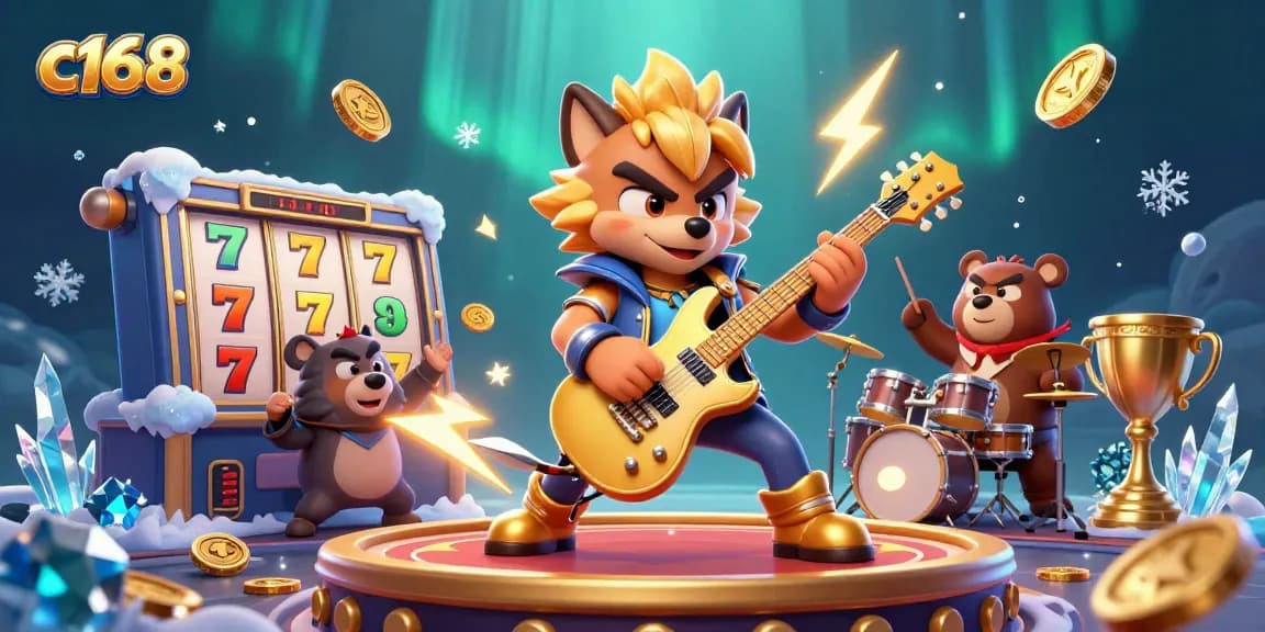Catch big wins with c168's immersive slot games featuring dynamic 3D characters and vibrant graphics.