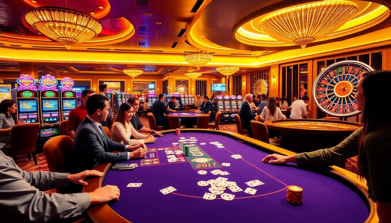 Experience the thrill of go88 with engaging poker action and vibrant casino atmosphere.