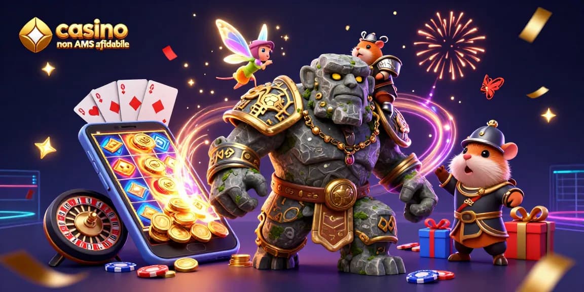 Vivi l'emozione dei casinò non AAMS affidabili con personaggi dinamici ed elementi di gioco vibranti.