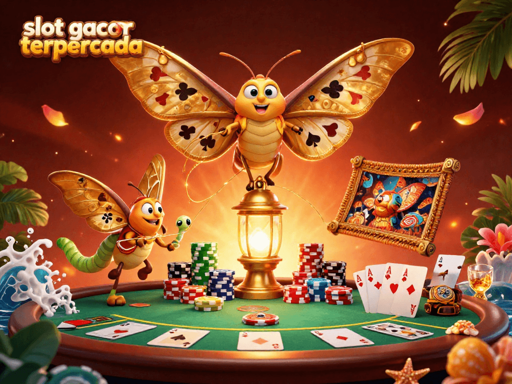 Menangkan permainan di slot gacor terpercaya dengan suasana kasino penuh warna dan semangat.