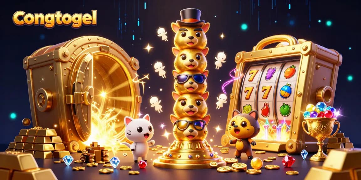 Experience the thrill of congtogel with vibrant symbols and a dynamic casino atmosphere.
