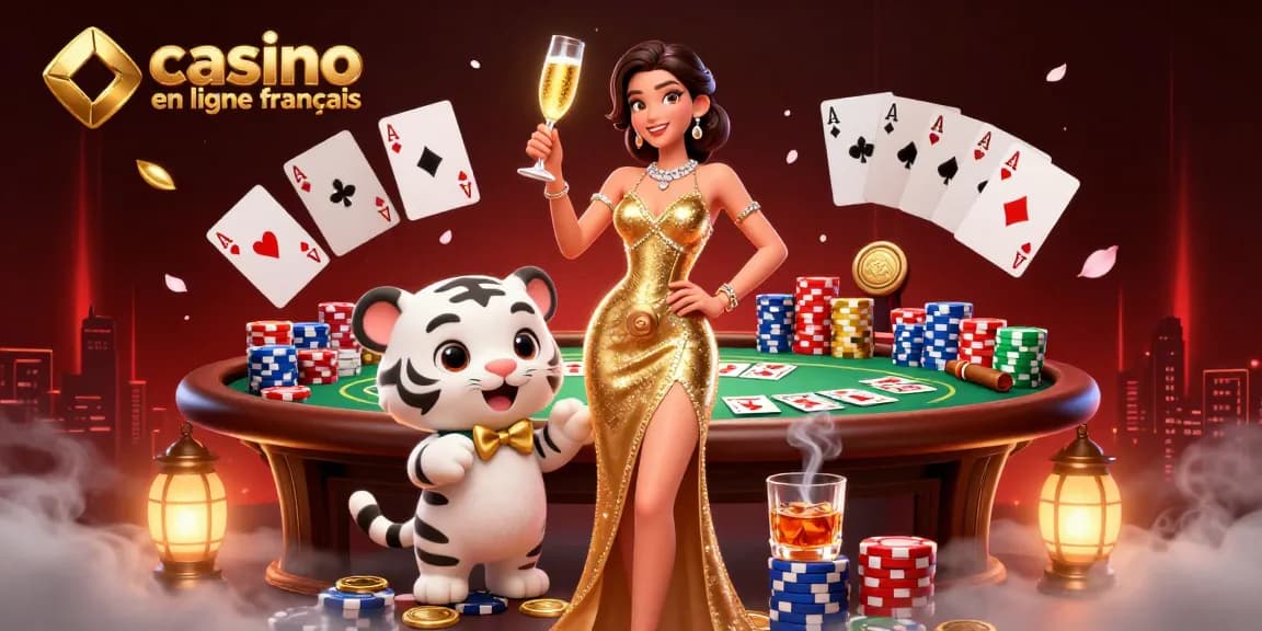 Plongez dans le monde vibrant du casino en ligne français tout en profitant d'une atmosphère de jeu luxueuse.