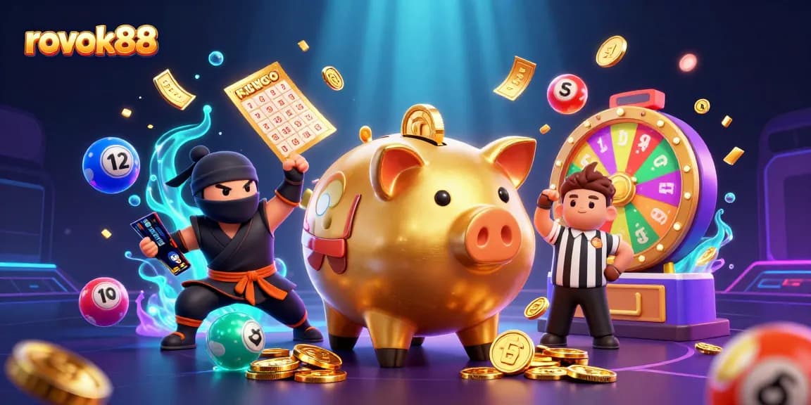 Experience thrilling dynamics at rokok88 with lively cartoon characters showcasing the excitement of gambling.