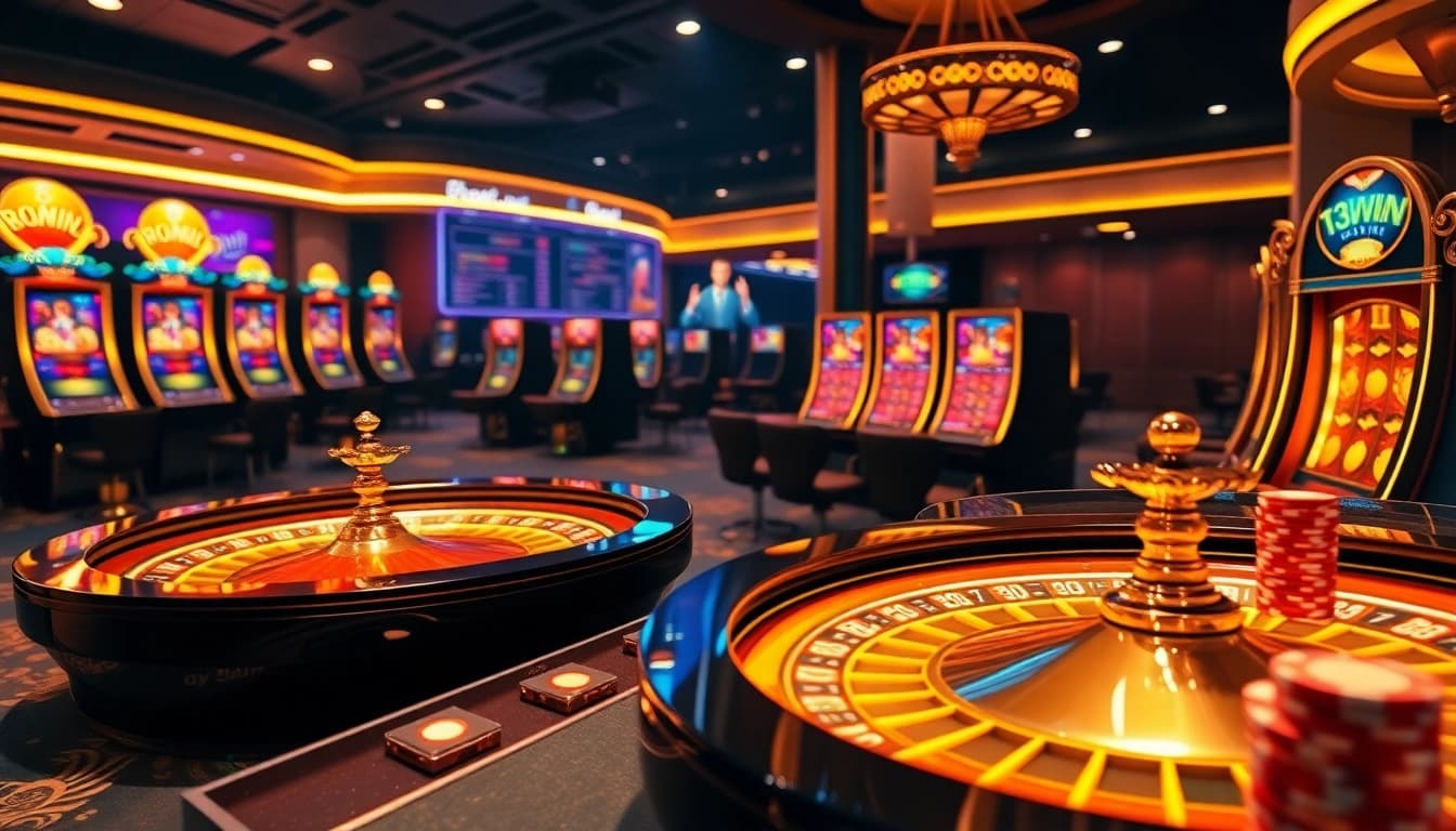 Experience the thrill of luxury gambling at 13win with roulette and poker excitement.