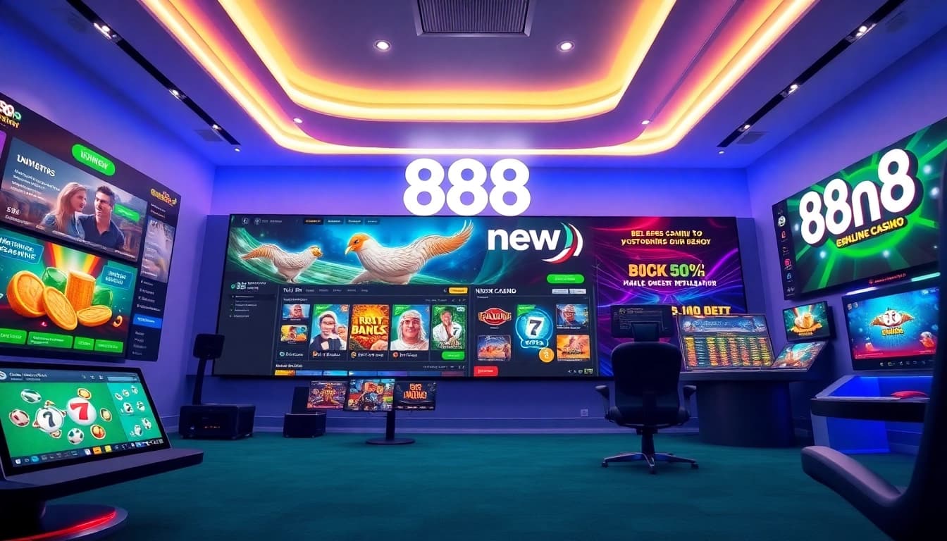 Discover immersive gaming with 888new's online casino and sportsbook.