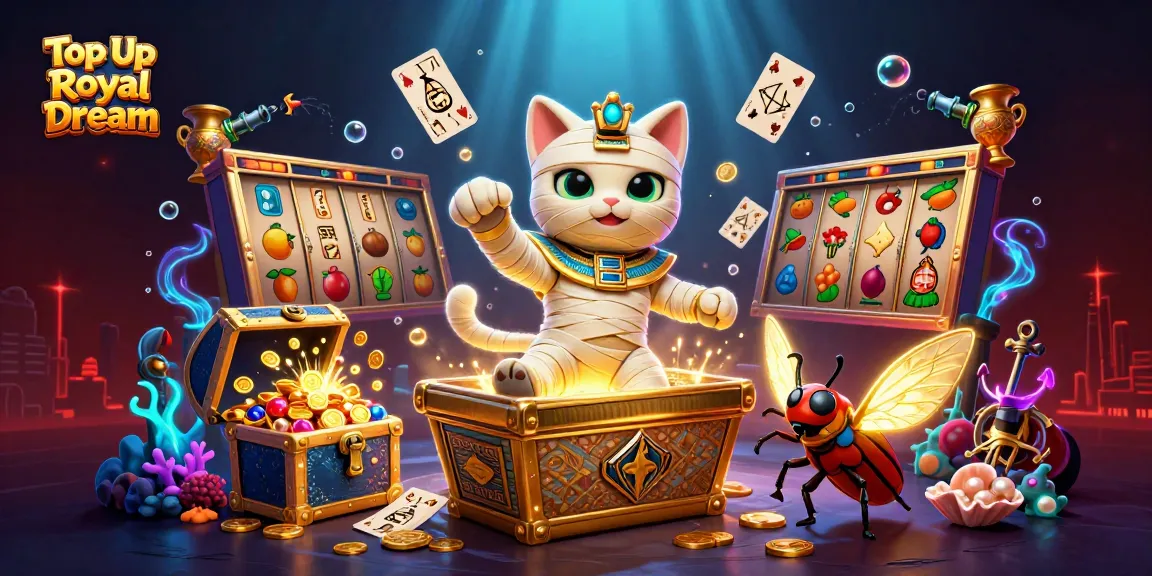 Isi ulang main game Top Up Royal Dream dengan cepat dan aman pada Raja Arthur.