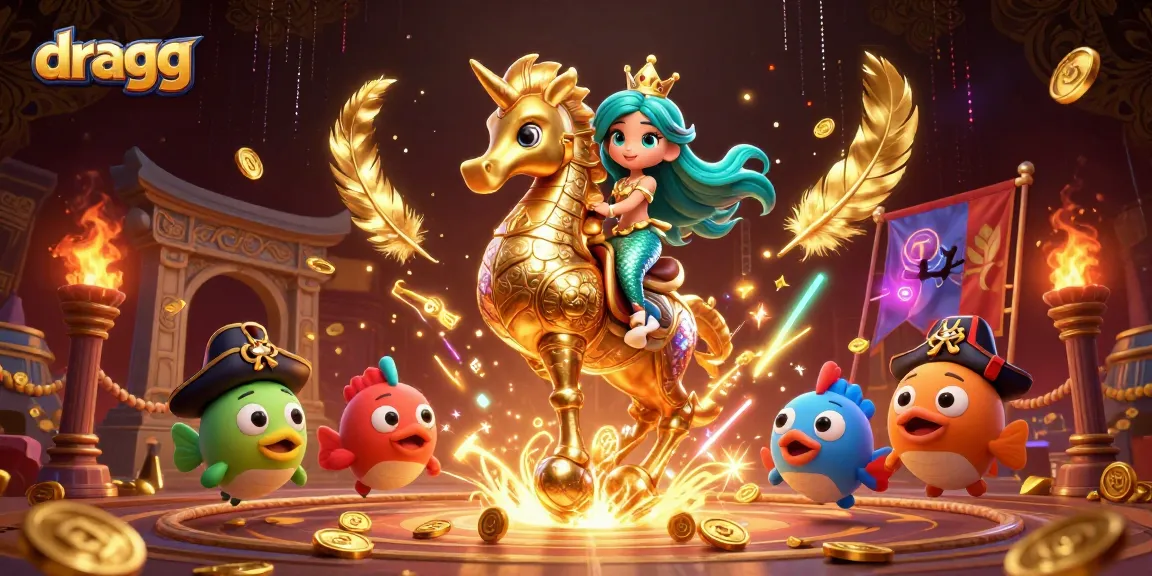 Join the mesmerizing world of dragg, where the casino adventure unfolds with vibrant underwater elements and thrilling games.