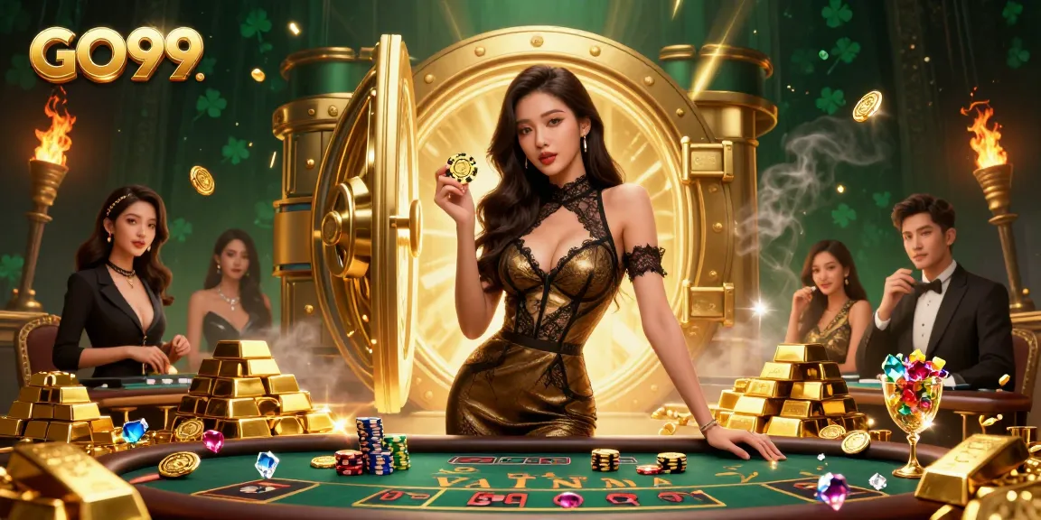 Experience the thrill of GO99 with high-stakes baccarat and dazzling gems in an exclusive atmosphere.