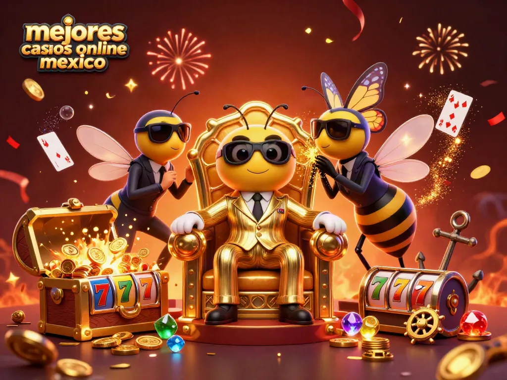 Conoce los mejores casinos online México con un bumblebee jefe y sus guardaespaldas en un mundo lleno de diversión.