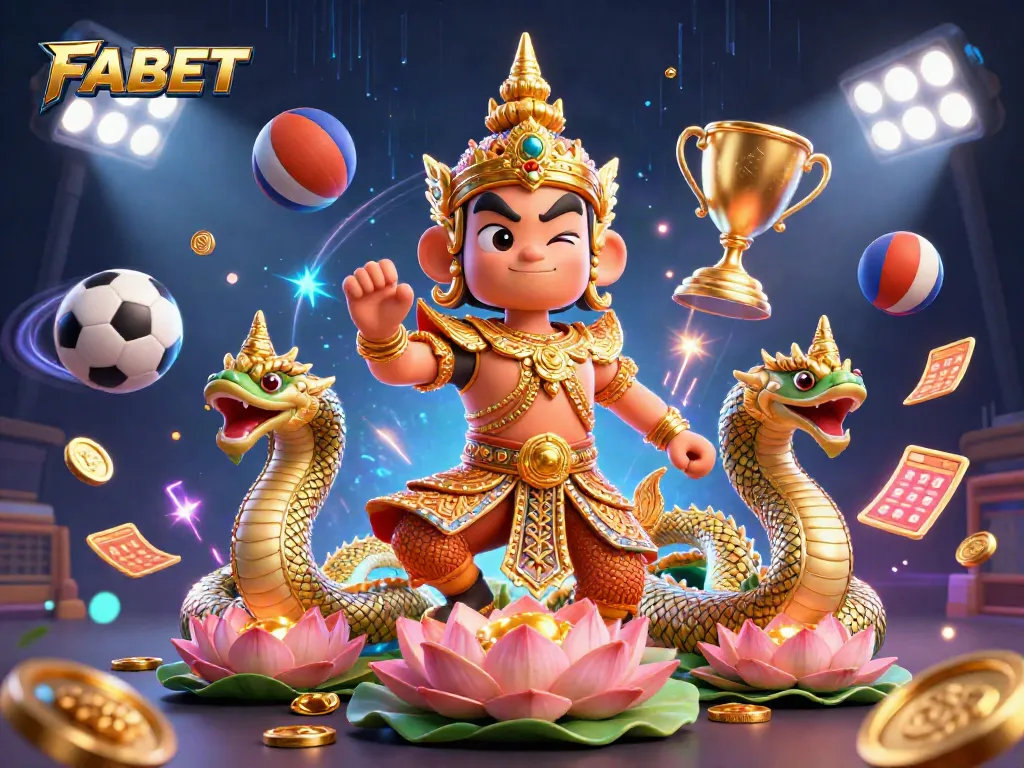 Join FABET for exciting sports betting with vibrant characters and dynamic game elements
