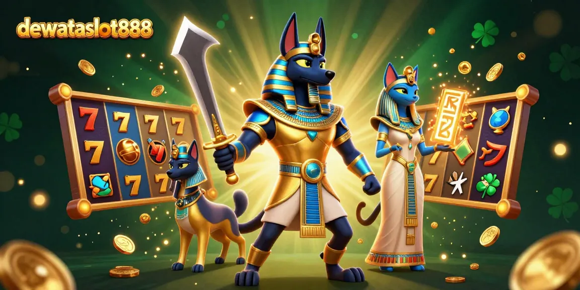 Putar slot di dewataslot888 dengan Anubis dan Bastet, meraih jackpot menggiurkan!