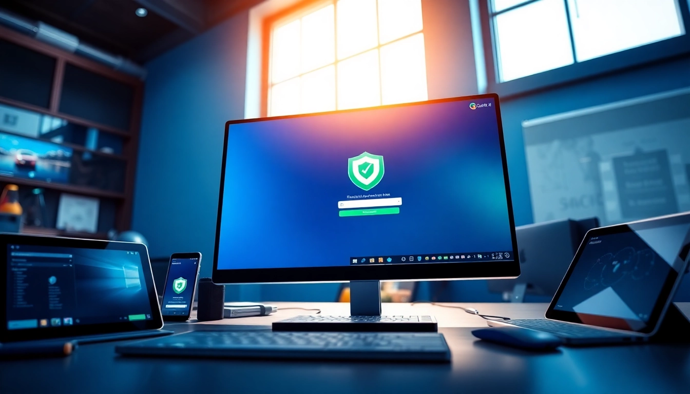 在 Windows 桌面上使用 QuickQ电脑版，展现速度与安全性的在线体验提升。
