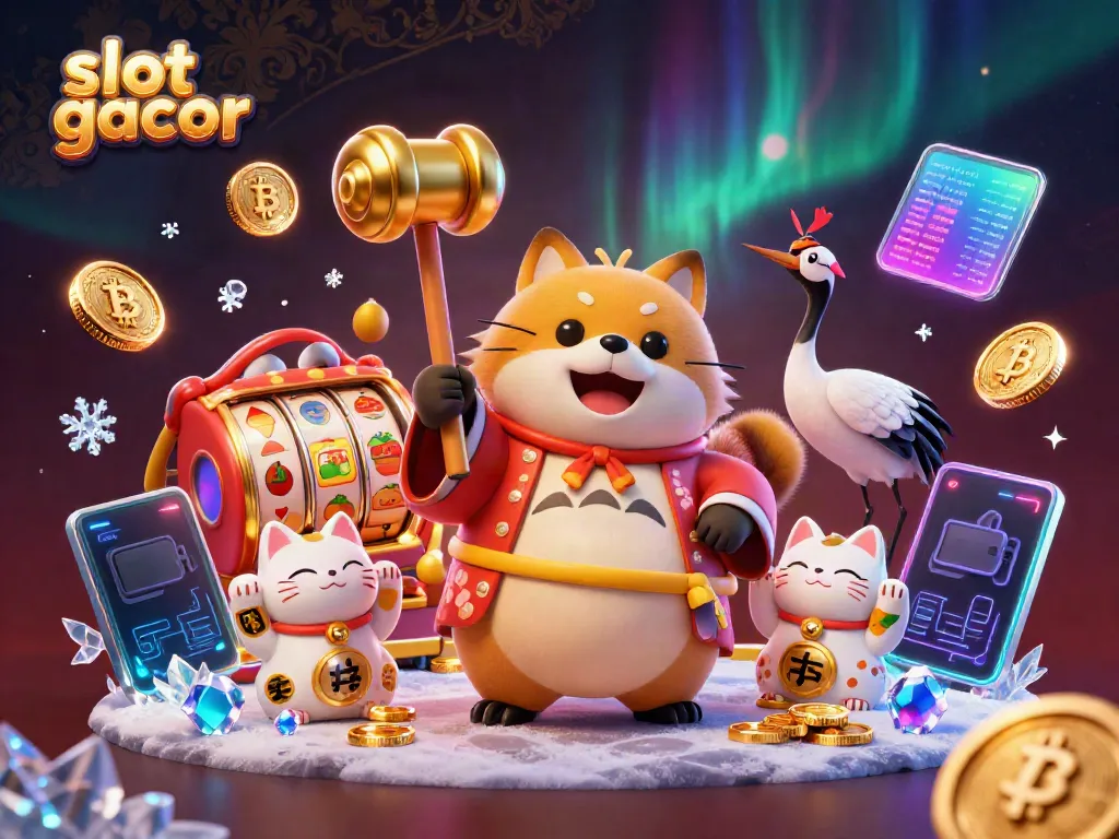 Menangkan hadiah besar di slot gacor dengan karakter ceria Tanuki dan kucing keberuntungan.